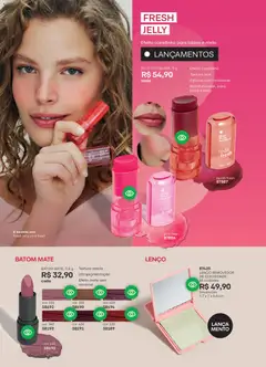 O Boticário - Ciclo 01/2026 - Pré-Visualização do folheto da loja O Boticário, válido de 26.12.2025 | Página: 140 | Produtos: Batom, Lenço