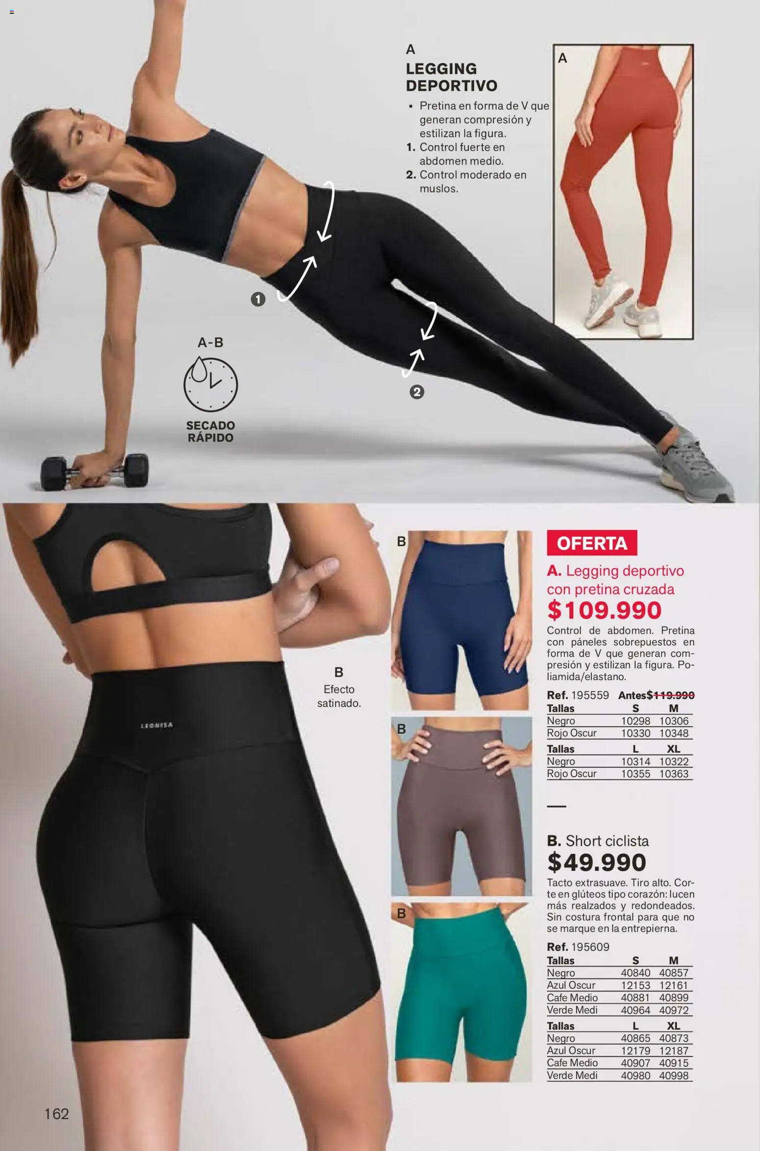 Leonisa revista - valida desde el 07.12.2025 | Página: 162 | Productos: Té, Short, Café