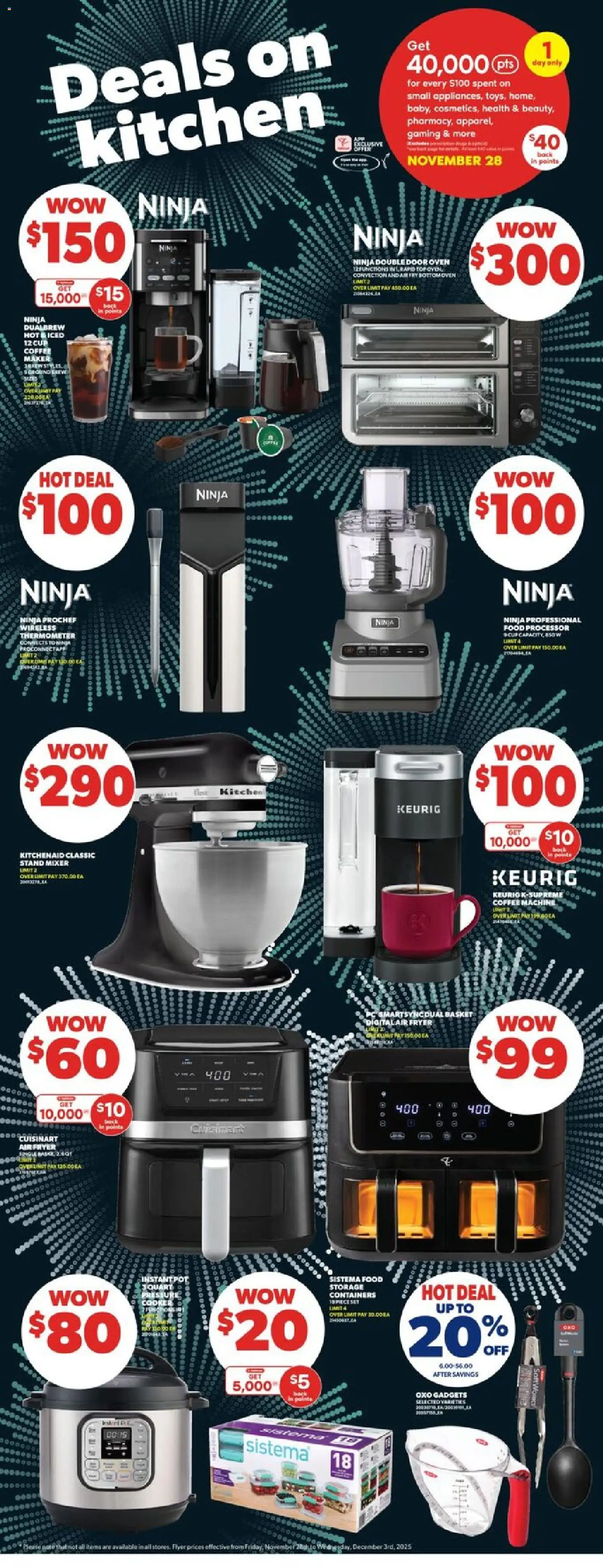 Real Canadian Superstore flyer valid from 27.11.2025 | Page: 38 | Products: Coffee maker, Thermometer, Fryer, Basket