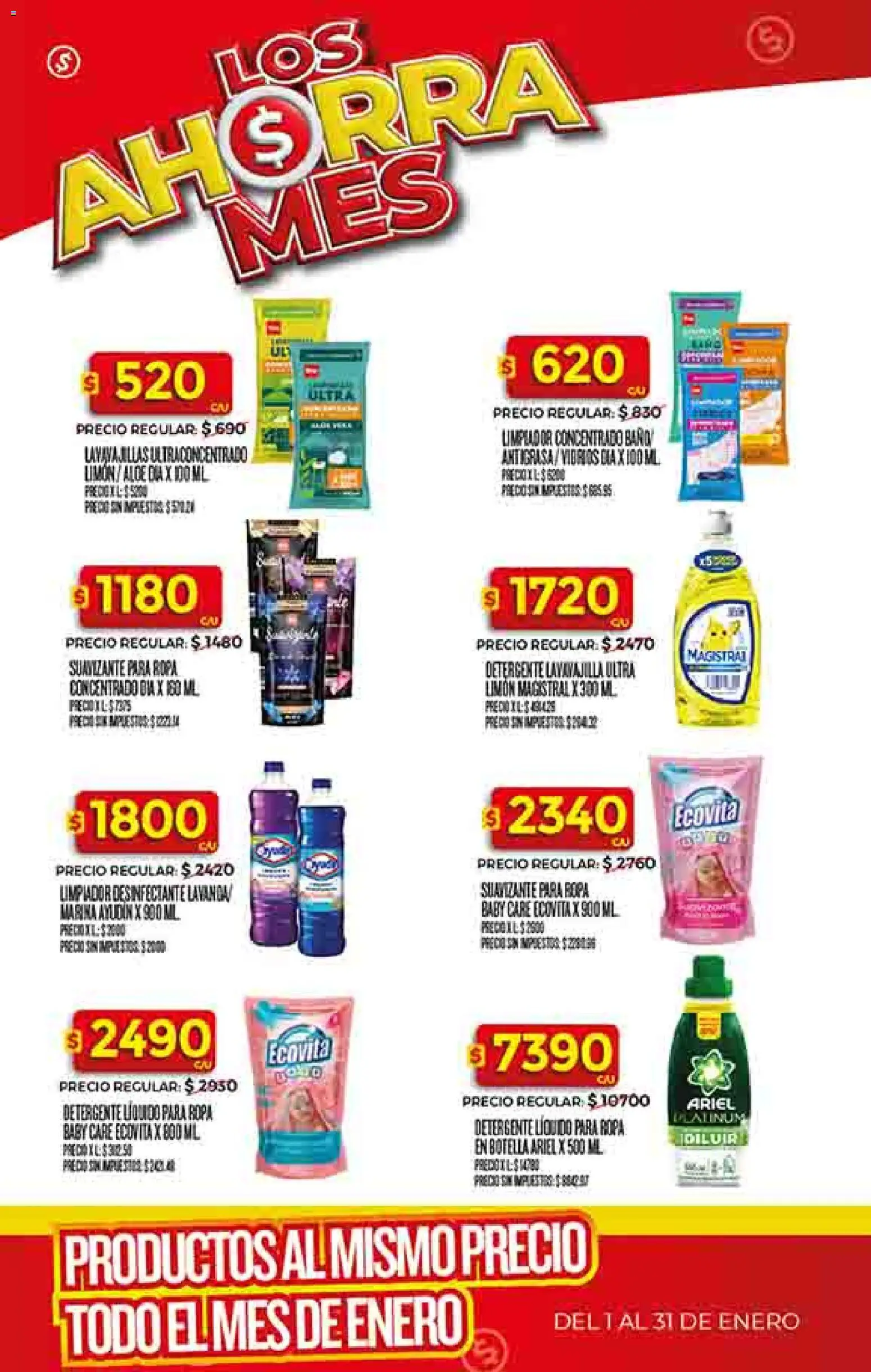 Supermercado DIA Ofertas │ válido desde el 28.01.2026 | Página: 41 | Productos: Antigrasa, Botella, Detergente, Limón