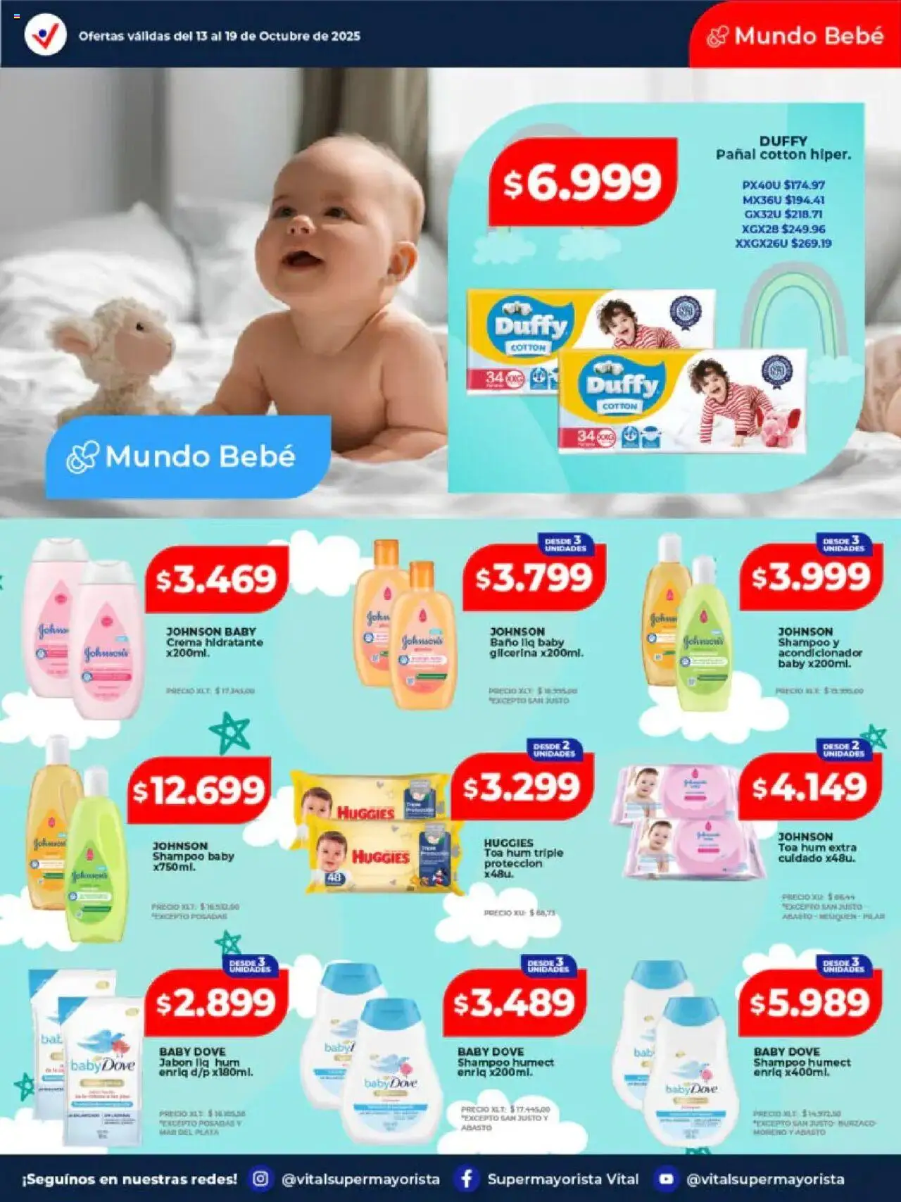 Vital - Ofertas │ válido desde el 13.10.2025 | Página: 5 | Productos: Shampoo, Acondicionador, Jabón, Crema