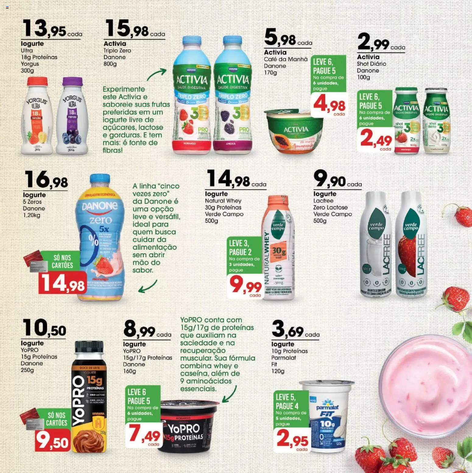 Zaffari Folheto - válido de 26.02.2026 | Página: 3 | Produtos: Leite, Café, Doce de leite, Ameixa