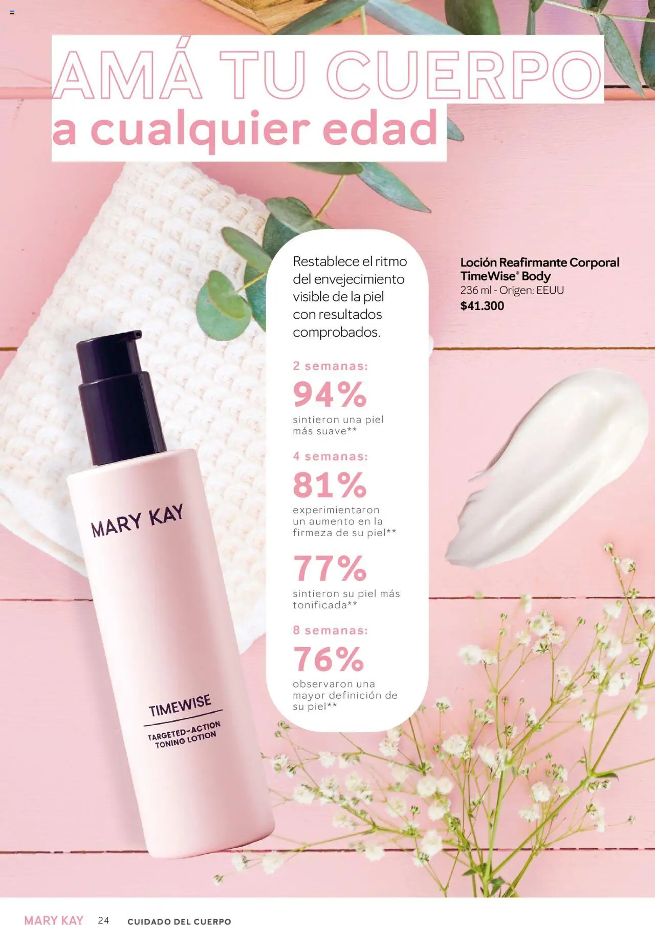 Mary Kay catálogo │ válido desde el 04.04.2025 | Página: 24 | Productos: Body, Loción