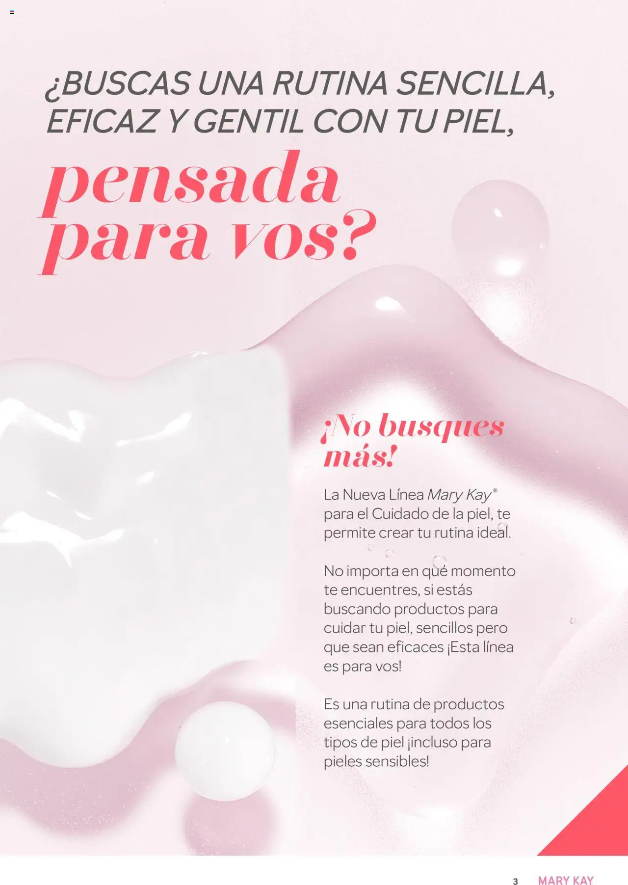 Mary Kay Línea Mary Kay de Cuidado de la Piel │ válido desde el 09.04.2025 | Página: 3 | Productos: Té