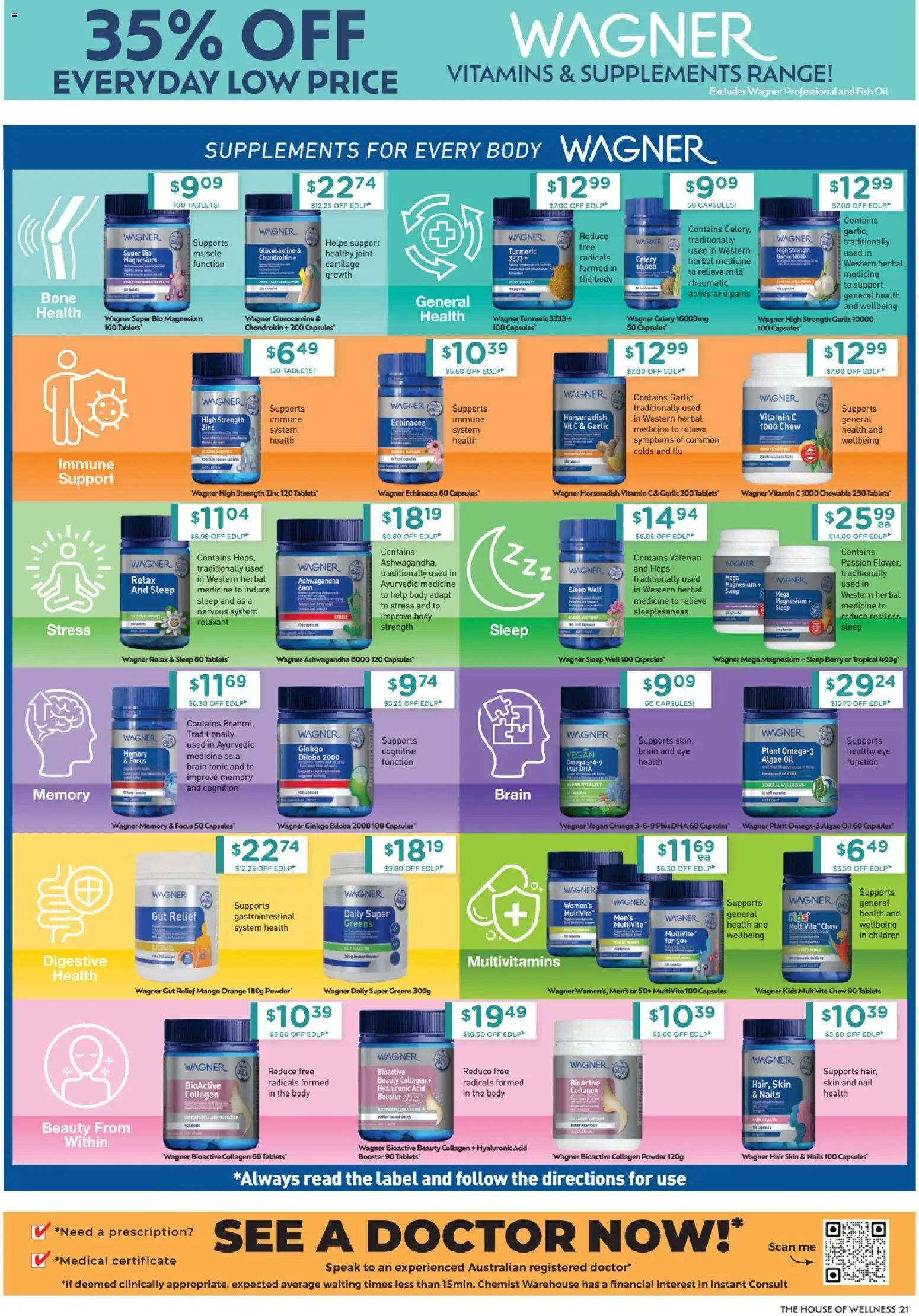 Chemist Warehouse catalogue - valid from 13.11.2025 | Page: 21 | Products: Fish, Garlic, Fish oil, Collagen