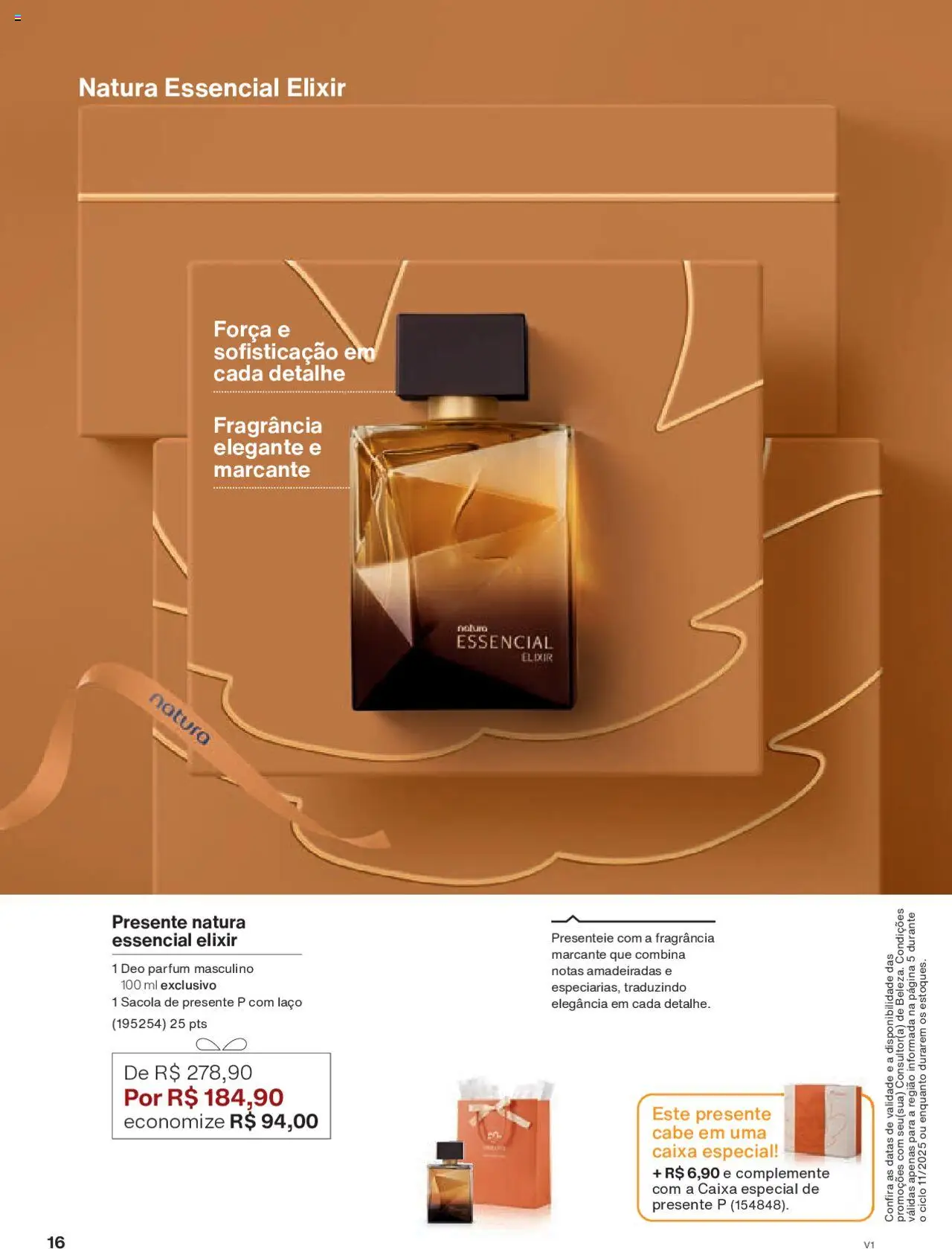 Natura Folheto - válido de 15.06.2025 | Página: 16 | Produtos: Fragrância, Caixa