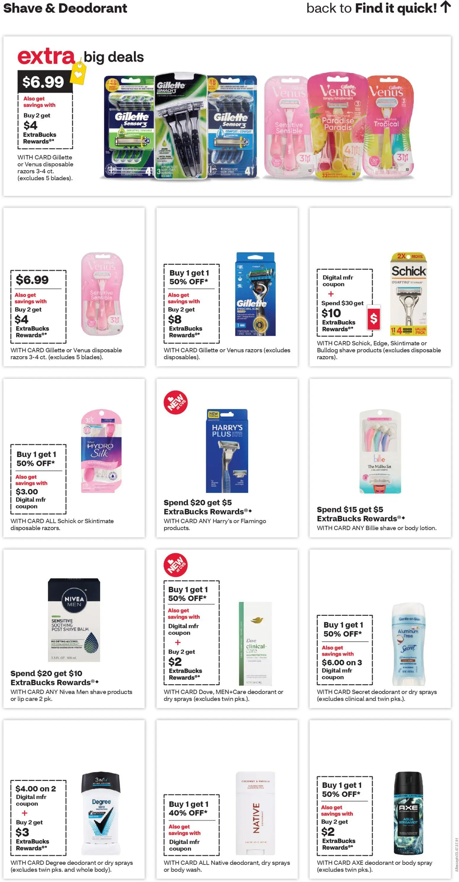 CVS Pharmacy Weekly Ad - KS - valid from 19.04.2026 | Page: 16 | Products: Axe, Deodorant
