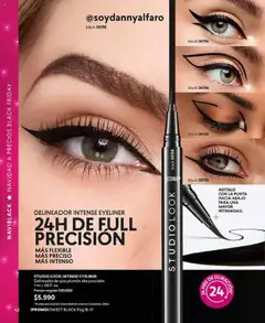 Catálogo CyZone Campaña 17 válido desde el 14.10.2025 | Página: 42 | Productos: Flexible, Delineador de ojos, Delineador, Plumón