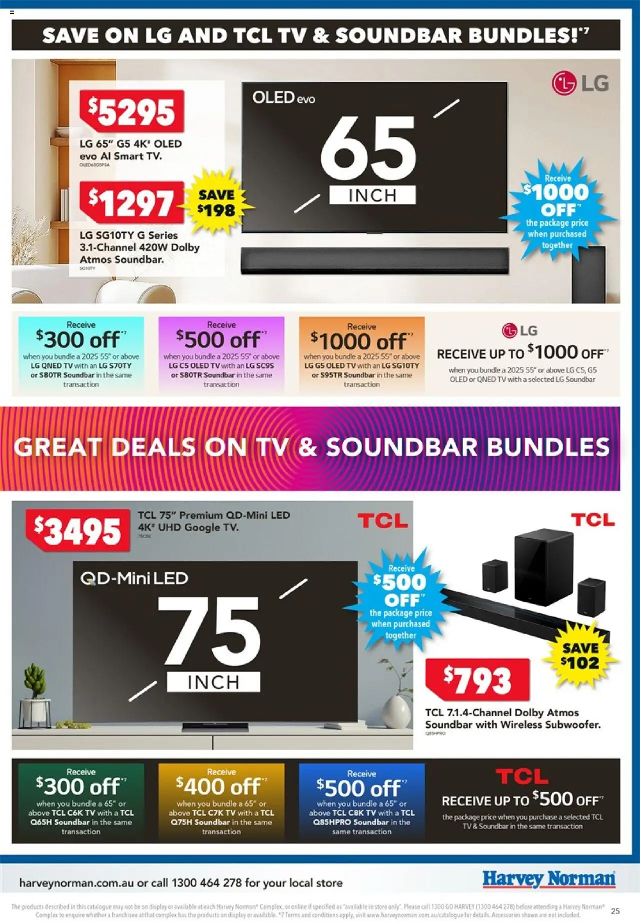 Harvey Norman catalogue - valid from 02.08.2025 | Page: 25 | Products: Accessories, Tv