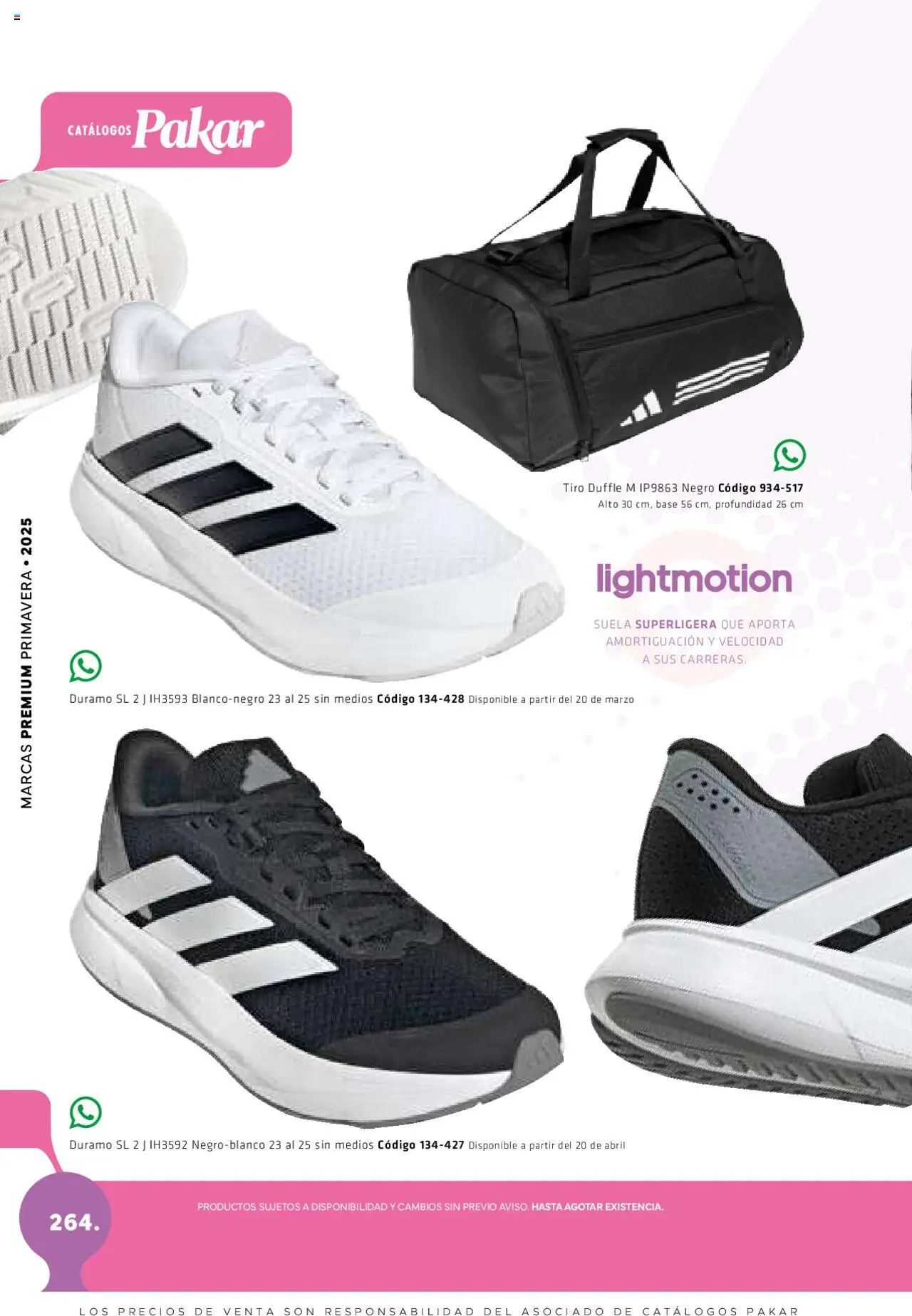 Nuevas ofertas de SC Pakar válidas en toda la República Mexicana desde el 06.03.2025. ¡Encuentra las mejores ofertas en SC Pakar catálogo Women! | Página: 264