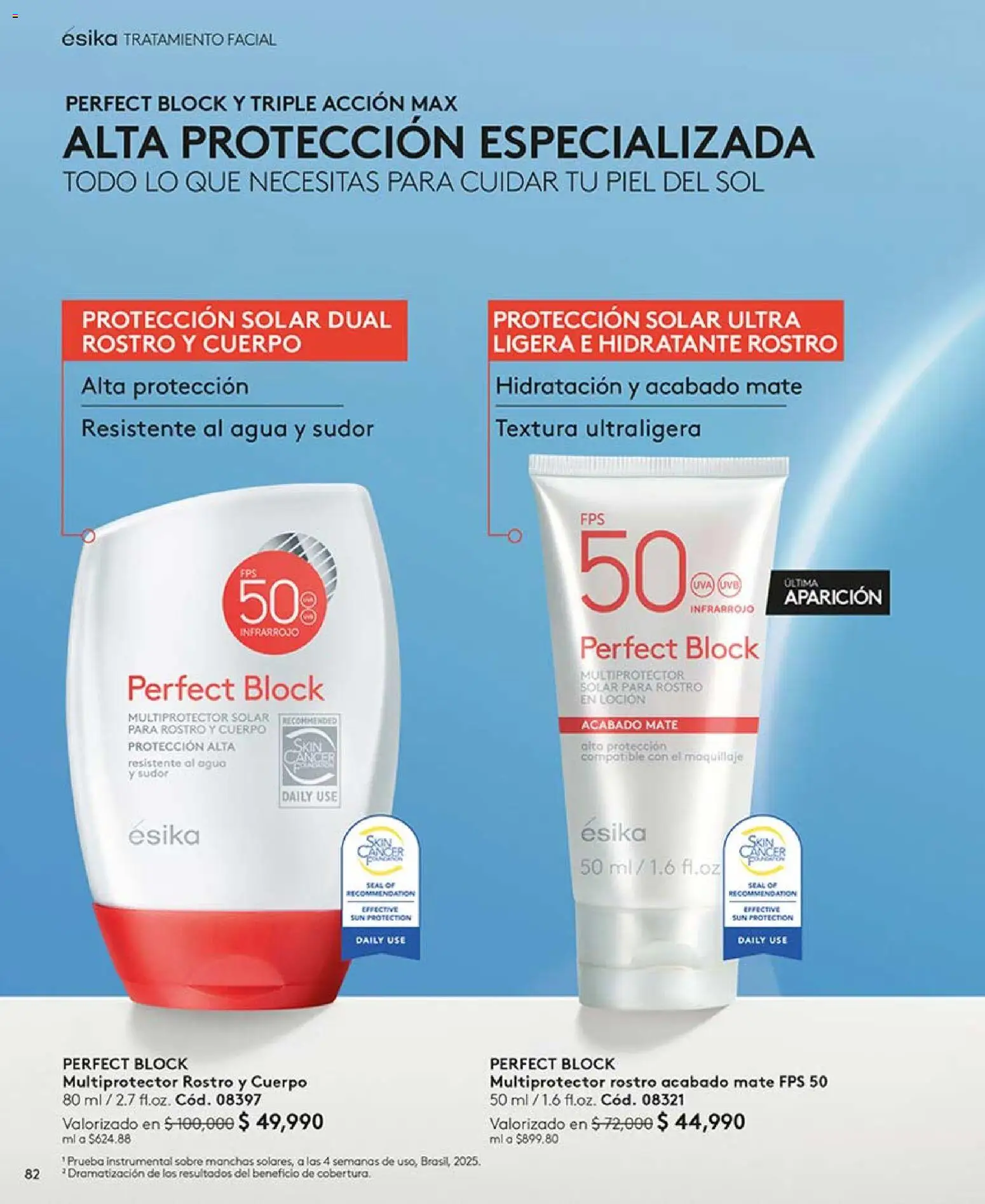 Ésika revista - valida desde el 03.04.2026 | Página: 82 | Productos: Agua, Sobre, Maquillaje, Uva