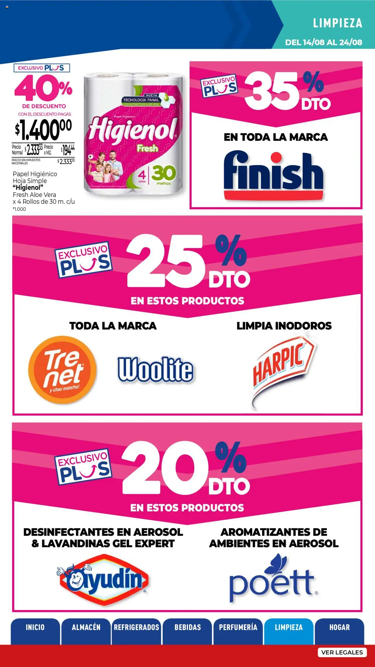 La Anonima - Insuperables - z5 │ válido desde el 14.08.2025 | Página: 30 | Productos: Papel higiénico