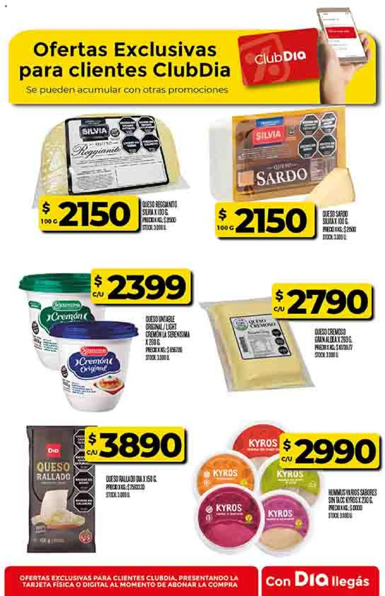Dia - Ofertas - Salta y Jujuy │ válido desde el 26.11.2025 | Página: 36 | Productos: Queso