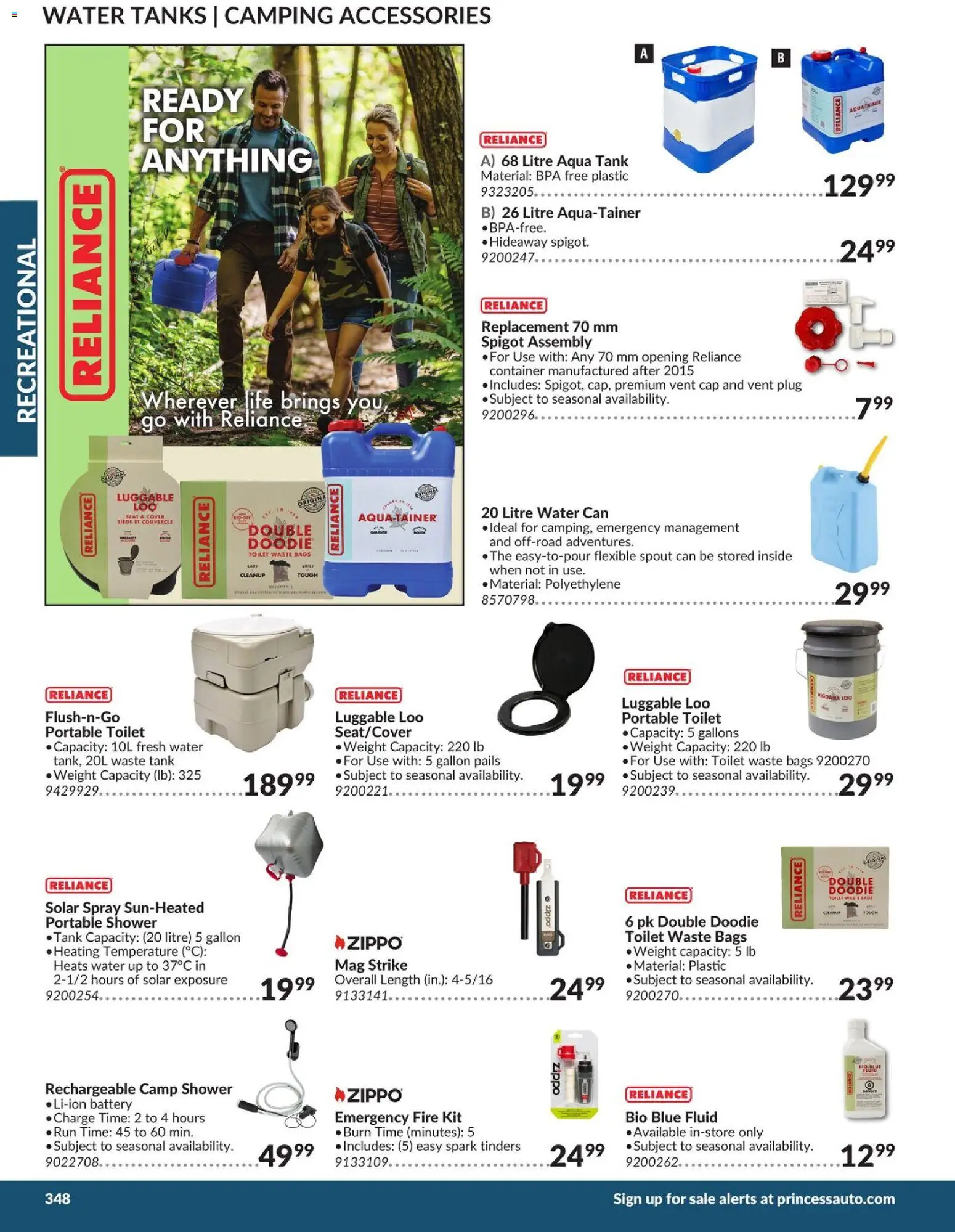 Princess Auto flyer valid from 21.04.2026 | Page: 39 | Products: Cap, Battery, Shower