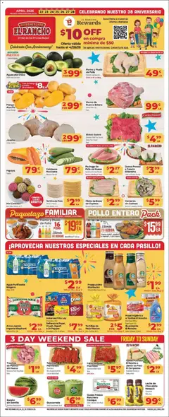 Preview of El Rancho weekly ads valid from 22.04.2026