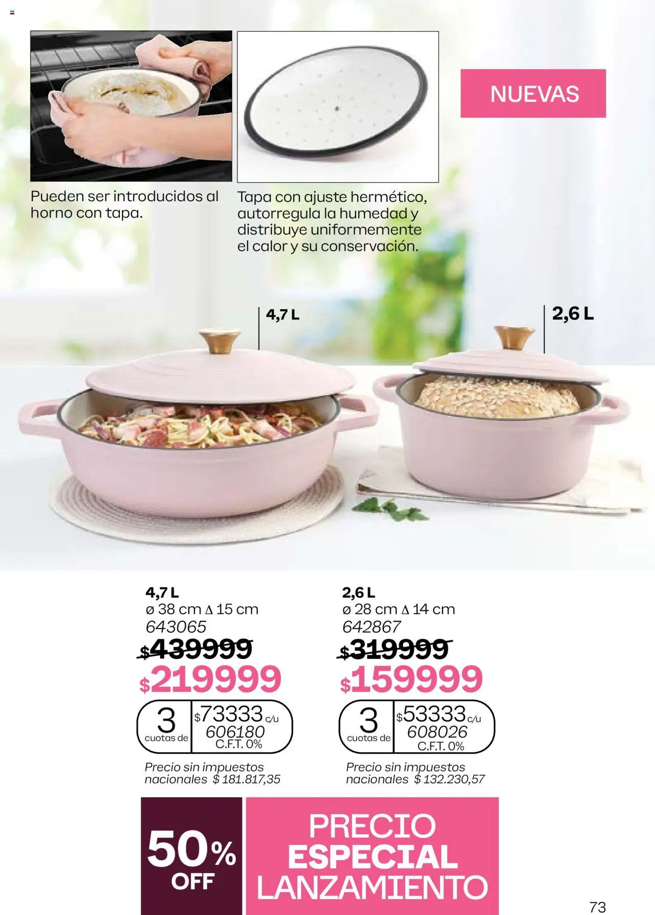 Tupperware - Campaña 17/2025 │ válido desde el 13.10.2025 | Página: 74 | Productos: Horno