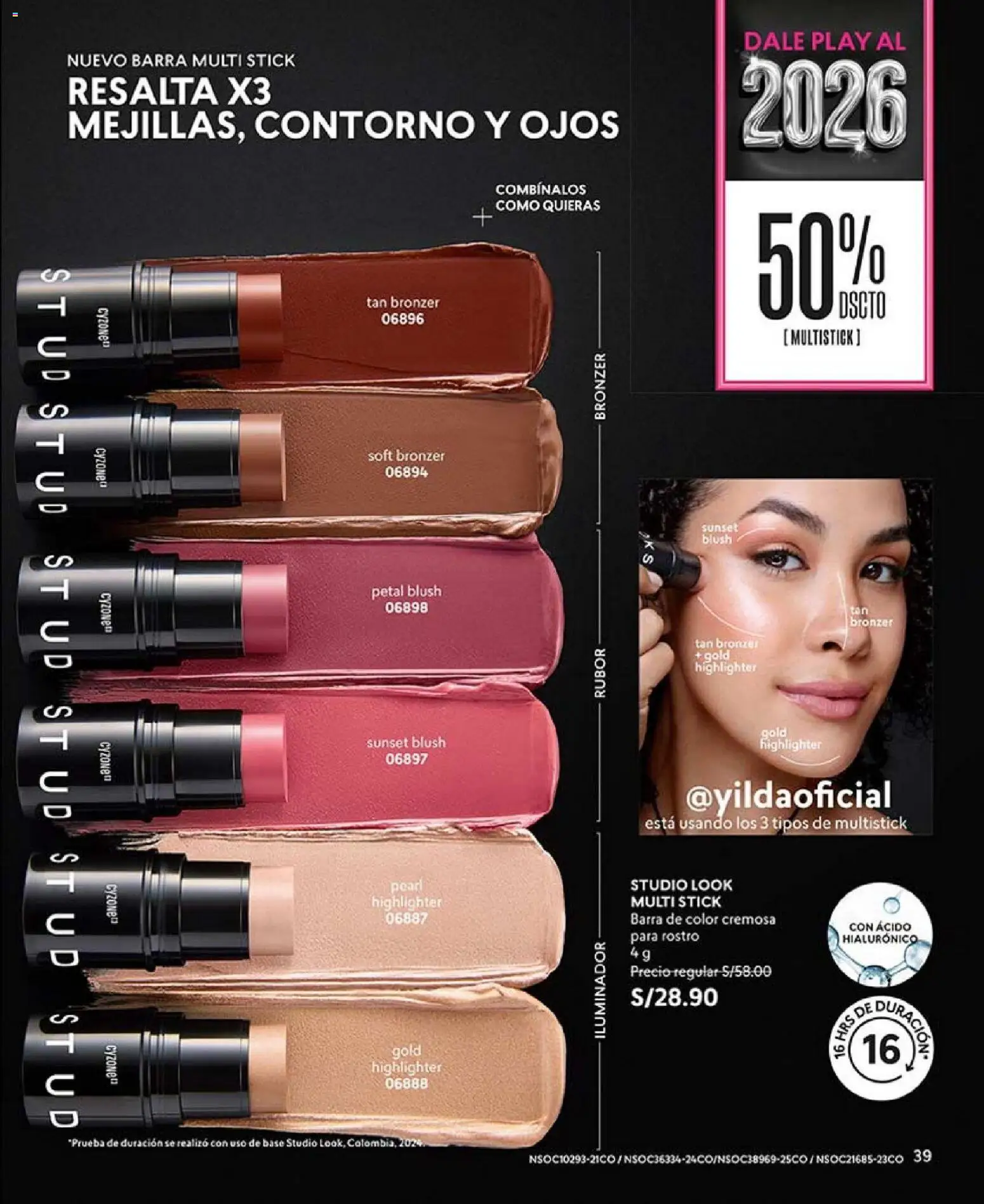 Catálogo CyZone válido desde 18.12.2025 | Página: 39 | Productos: Rubor