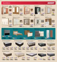 Benoit ofertas Abril  - Pré-Visualização do folheto da loja Benoit, válido de 01.04.2026 | Página: 8 | Produtos: Cama, Colchão, Cômoda