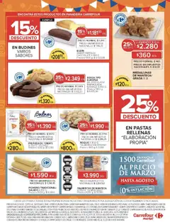 Carrefour Market catálogo │ válido desde el 22.07.2025 | Página: 5 | Productos: Panadería, Manteca, Chocolate, Té