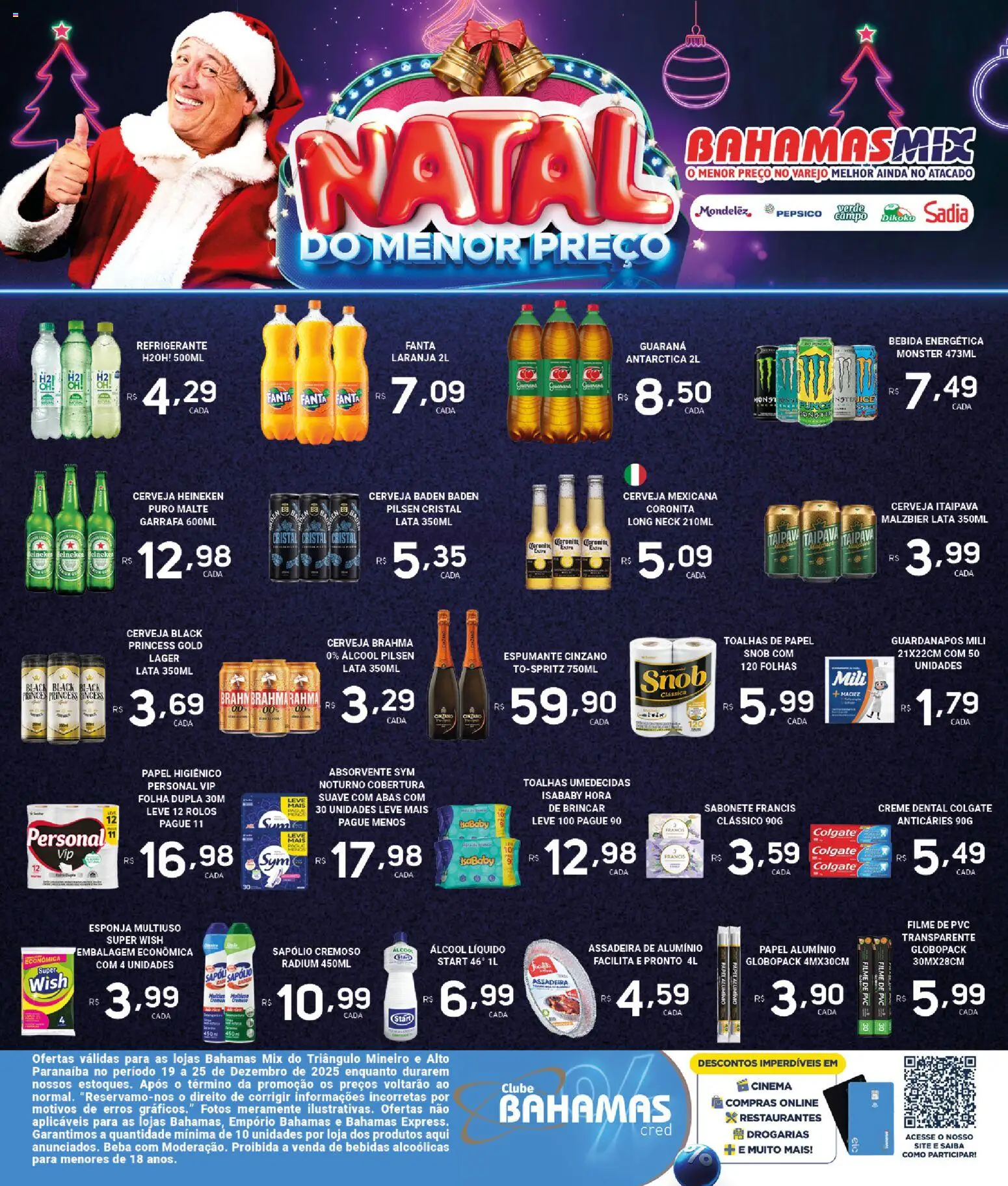 Bahamas Mix Folheto - válido de 19.12.2025 | Página: 4 | Produtos: Cerveja, Heineken, Bebida, Papel higiênico