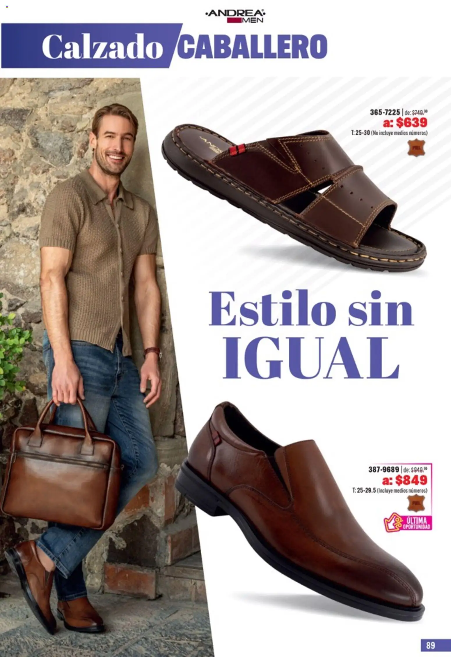 Nuevas ofertas de Andrea válidas en toda la República Mexicana desde el 05.04.2026. ¡Encuentra las mejores ofertas en Andrea catálogo Outlet! | Página: 89