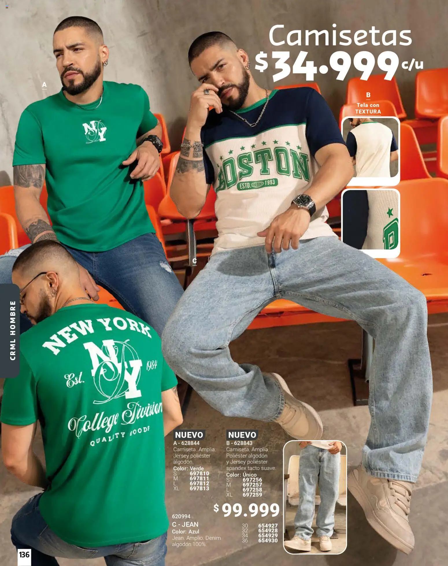 Carmel revista - valida desde el 01.02.2026 | Página: 136 | Productos: Algodón, Jean