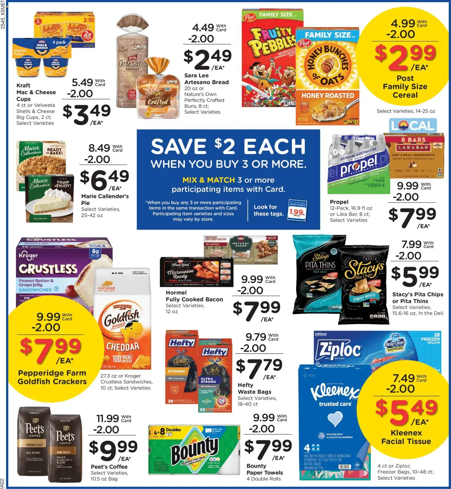 King Soopers Weekly Ad - valid from 10.12.2025 | Page: 5 | Products: Bread, Coffee, Lime, Chocolate Chip