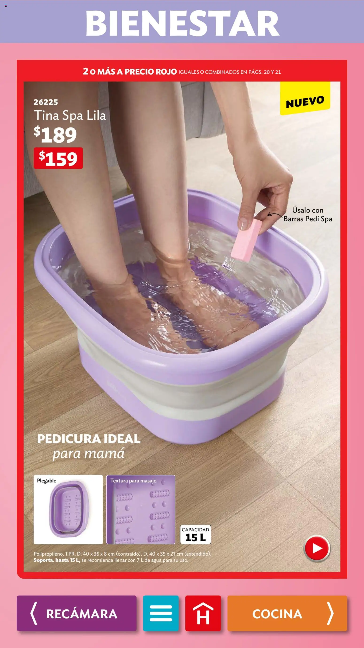 Nuevas ofertas de Betterware válidas en toda la República Mexicana desde el 04.05.2026. ¡Encuentra las mejores ofertas en Betterware campaña 5 2026! | Página: 24 | Productos: Agua, Cocina