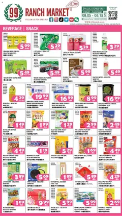 Preview of 99 Ranch Market weekly ads valid from 05.09.2025