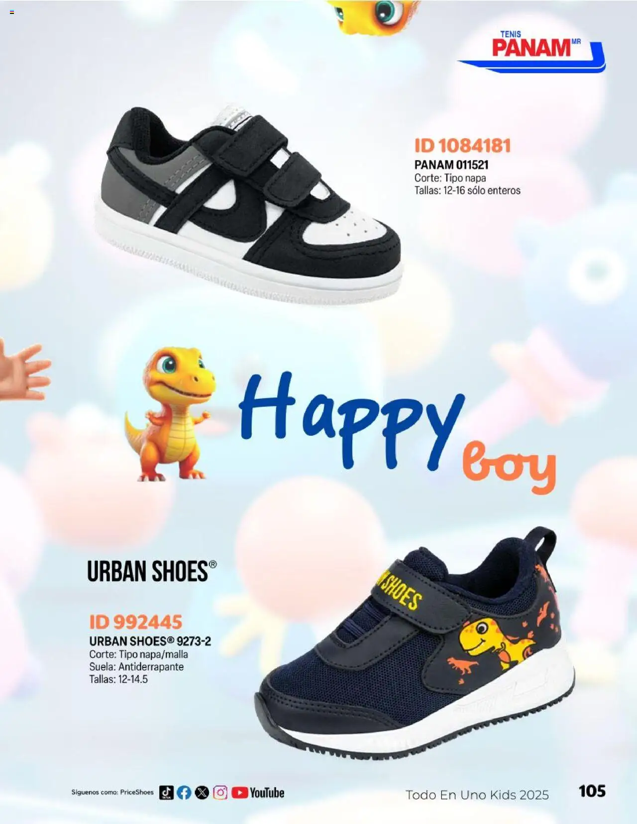 Nuevas ofertas de Price Shoes válidas en toda la República Mexicana desde el 23.04.2025. ¡Encuentra las mejores ofertas en Price Shoes catálogo Kids! | Página: 105 | Productos: Tenis