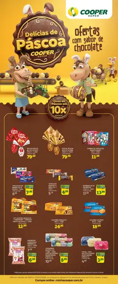 Cooper ofertas Super Páscoa - Pré-Visualização do folheto da loja Cooper, válido de 18.03.2026