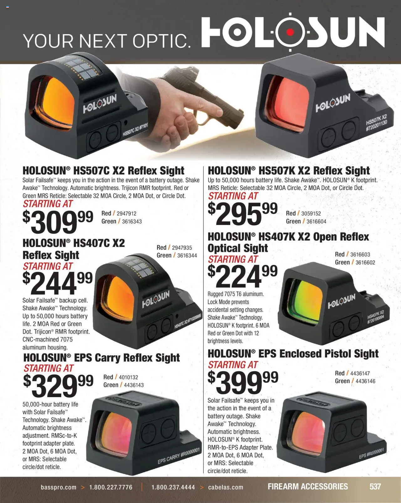 Cabela's Hunting Master 25 - valid from 11.08.2025 | Page: 537 | Products: Battery, Adapter