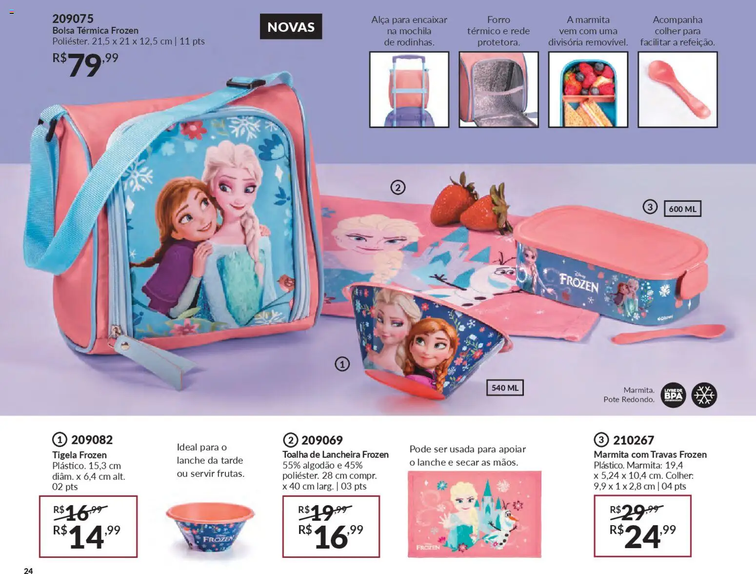 Avon Folheto - válido de 19.12.2025 | Página: 24 | Produtos: Algodão, Mochila, Bolsa, Tigela