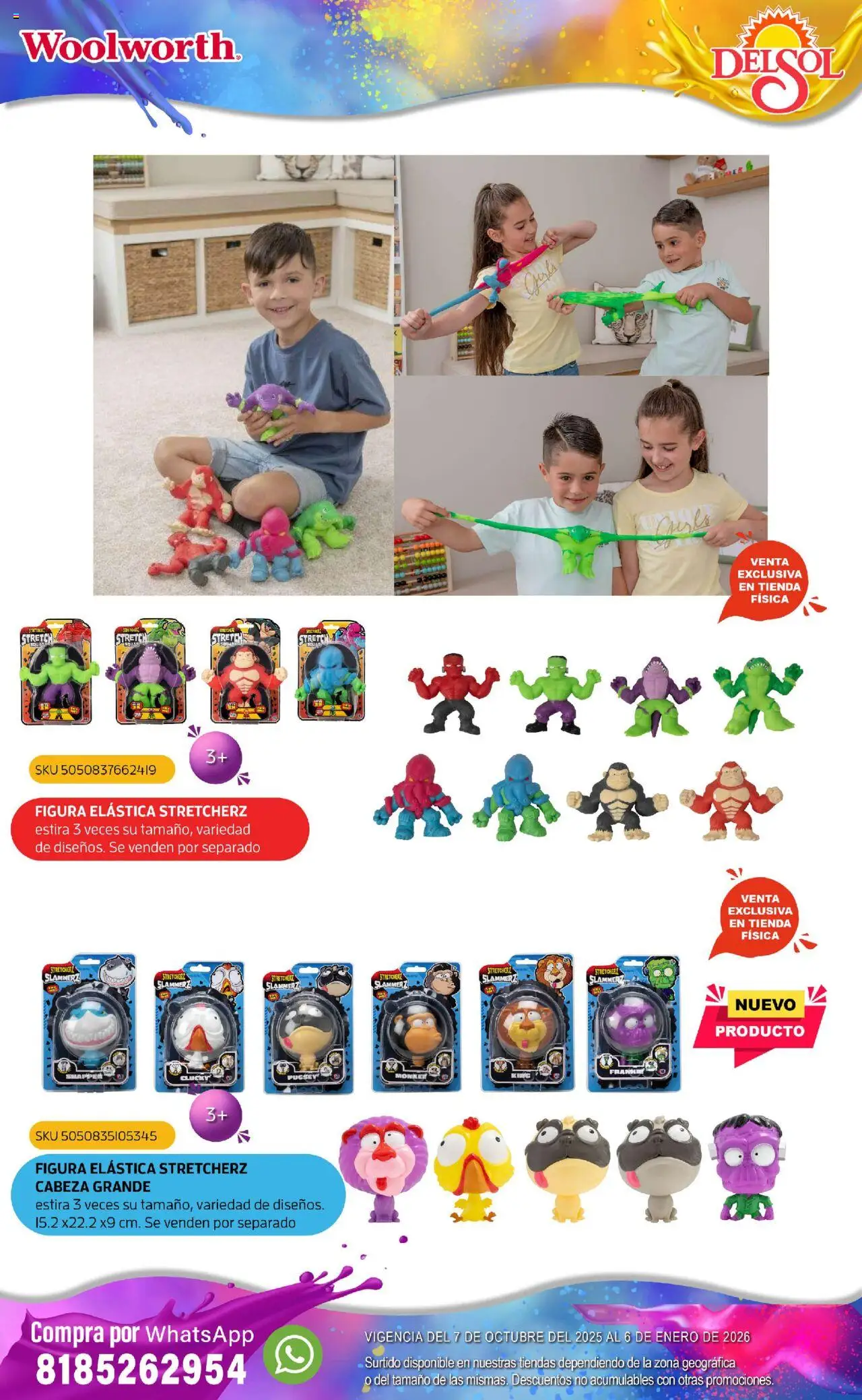 Nuevas ofertas de Del Sol y Woolworth válidas en toda la República Mexicana desde el 07.10.2025. ¡Encuentra las mejores ofertas en Del Sol y Woolworth - Catálogo Castillo Del Juguete! | Página: 144