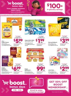 Ralphs Weekly Ad - valid from 16.07.2025 | Page: 12 | Products: Clip, Water, Lemon, Sausage