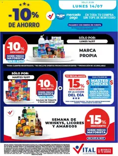 Vital ofertas │ válido desde el 14.07.2025 | Página: 2 | Productos: Sobre, Mesa, Tomate, Té