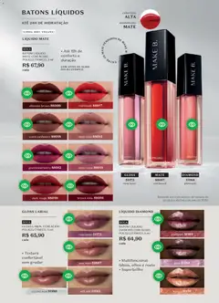O Boticário - Ciclo 02/2026 - Pré-Visualização do folheto da loja O Boticário, válido de 19.01.2026 | Página: 119 | Produtos: Batom, Gloss labial, Multifuncional