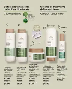 Natura catálogo │ válido desde el 20.07.2025 | Página: 129 | Productos: Brillo, Humidificador, Máscara, Shampoo