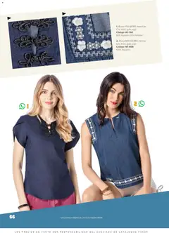 Vista previa de SC Pakar catálogo Ropa, nuevo folleto de la tienda, válido en México a partir del 30.01.2026 | Página: 66 | Productos: Blusa, Algodón
