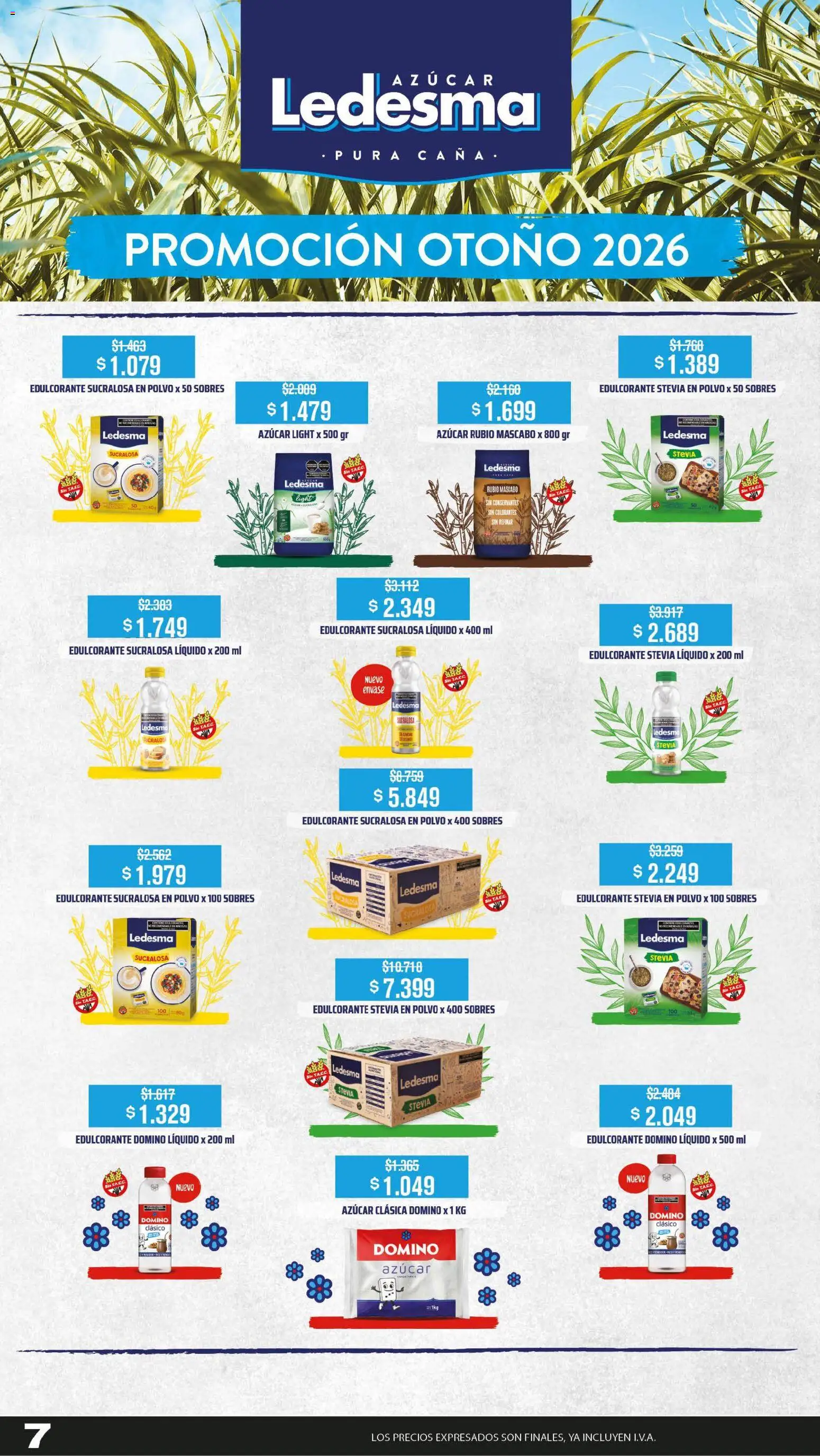 Makro ofertas │ válido desde el 23.04.2026 | Página: 7 | Productos: Azucar, Polvo, Edulcorante