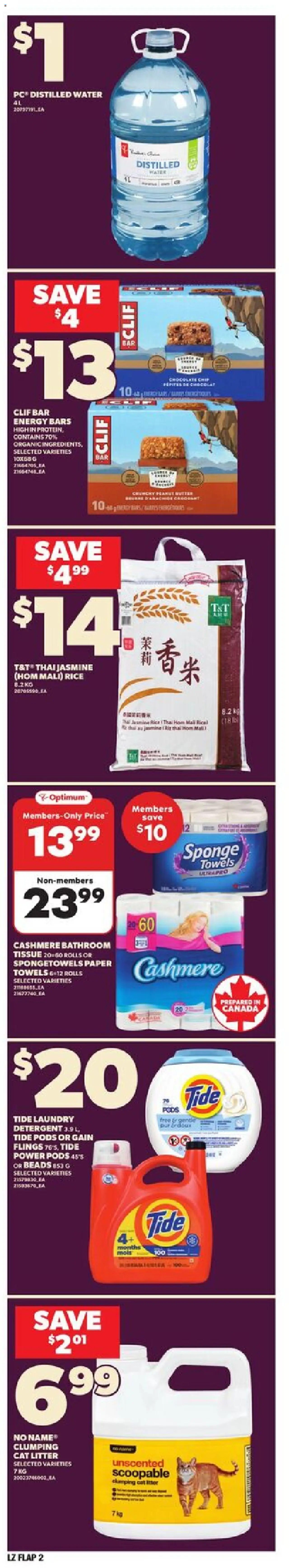 Zehrs flyer valid from 02.10.2025 | Page: 2 | Products: Rice, Sponge, Detergent