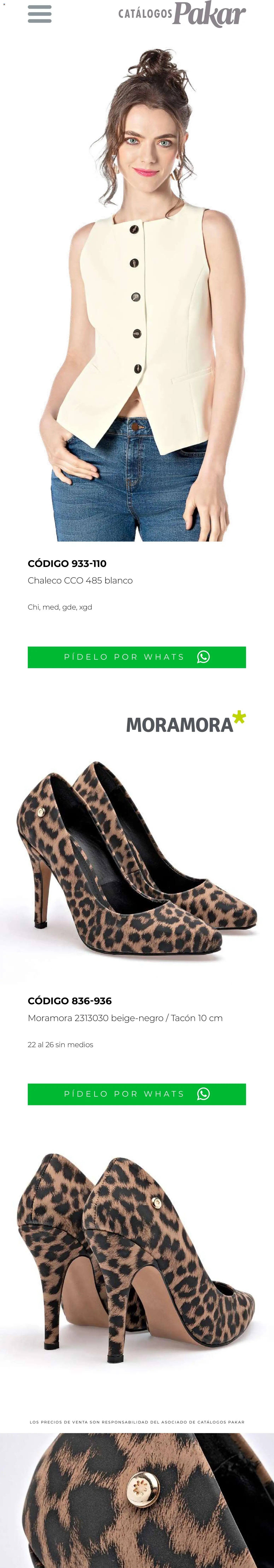 Nuevas ofertas de SC Pakar válidas en toda la República Mexicana desde el 21.11.2025. ¡Encuentra las mejores ofertas en SC Pakar catálogo Vámonos De Fiesta! | Página: 4 | Productos: Chaleco