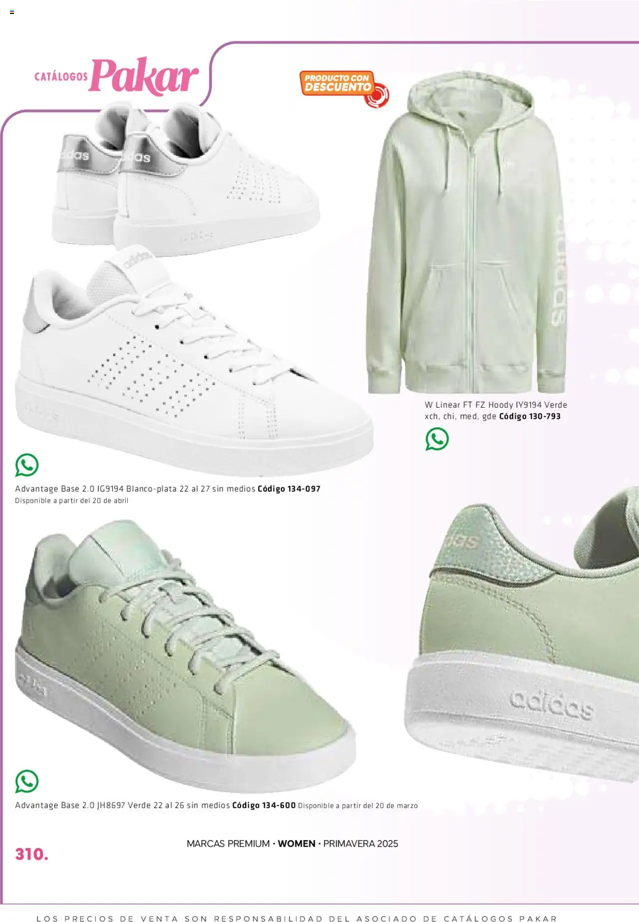 Nuevas ofertas de SC Pakar válidas en toda la República Mexicana desde el 06.03.2025. ¡Encuentra las mejores ofertas en SC Pakar catálogo Women! | Página: 310