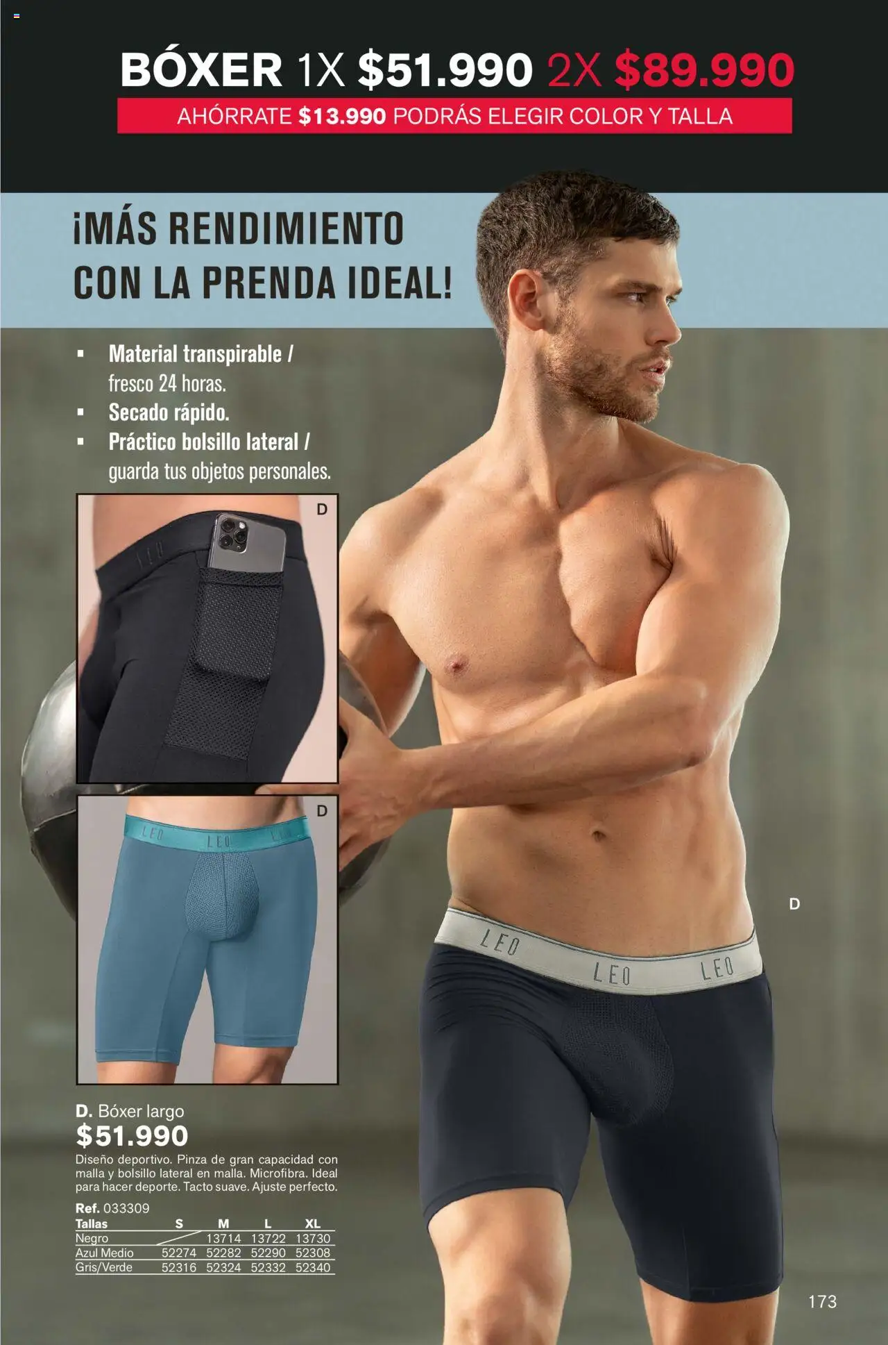 Leonisa revista - valida desde el 01.09.2025 | Página: 173 | Productos: Pinza