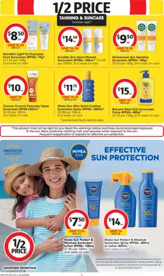 Preview of Coles  Catalogue  - valid from 25.12.2025 | Page: 9 | Products: Sunscreen, Lotion, Sunglasses, Zinc