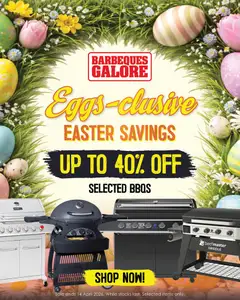 Preview of Barbeques Galore Egg-clusive Easter Savigs - valid from 06.04.2026