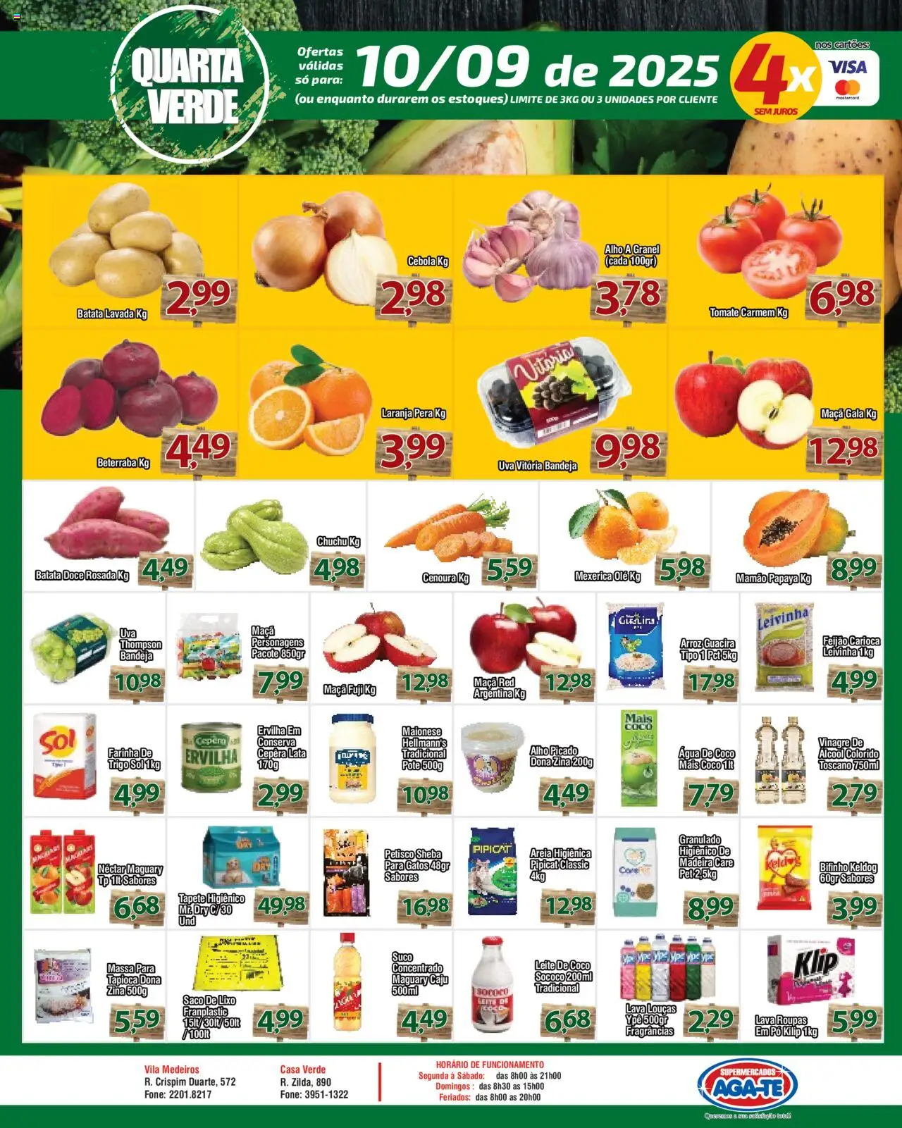Rede Plus Supermercados Folheto - válido de 10.09.2025 | Página: 1 | Produtos: Pó, Cenoura, Bandeja, Leite de coco