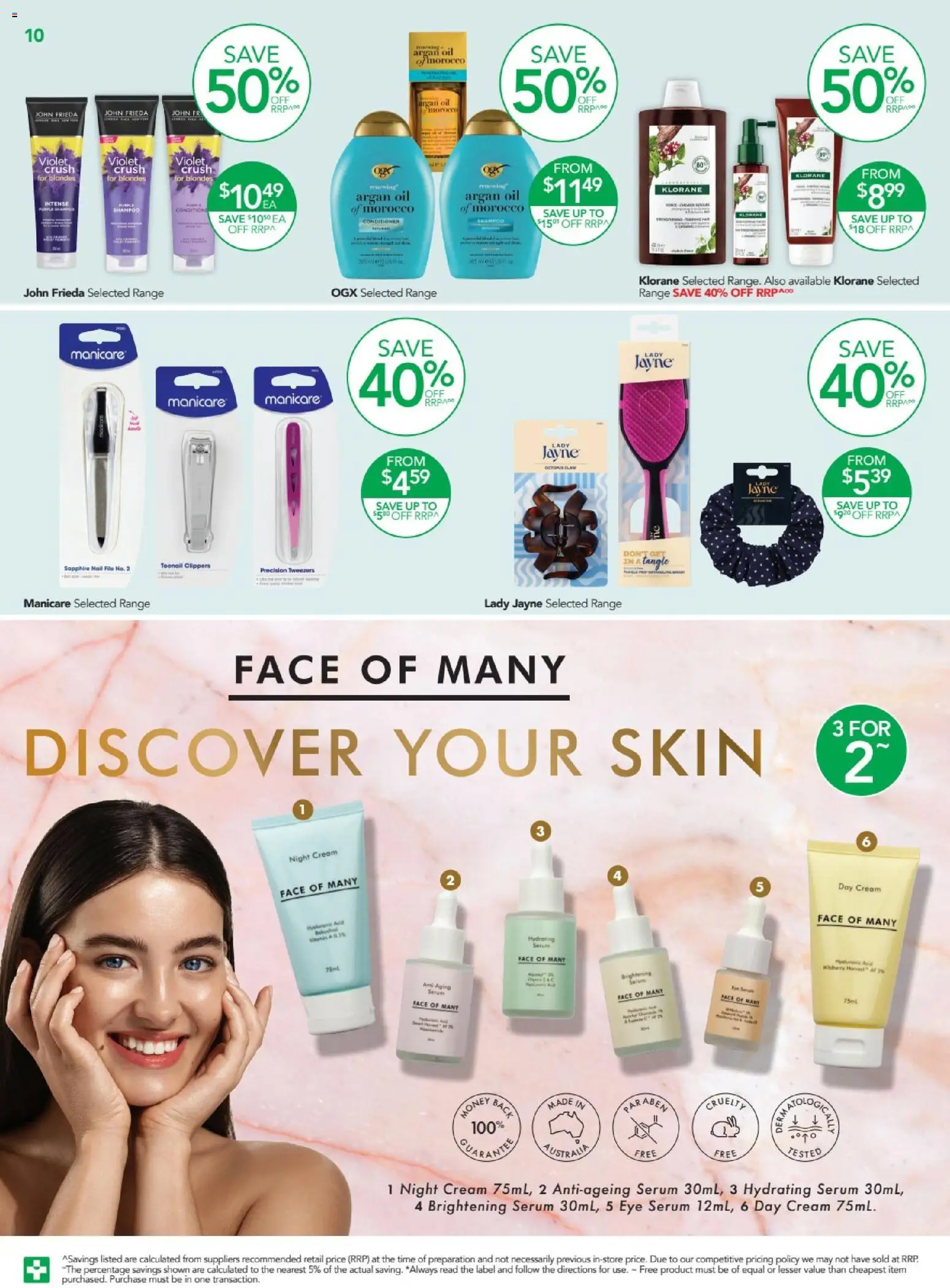 Terry White catalogue - valid from 23.10.2025 | Page: 10 | Products: Conditioner, Argan oil, Tweezers, Vitamin