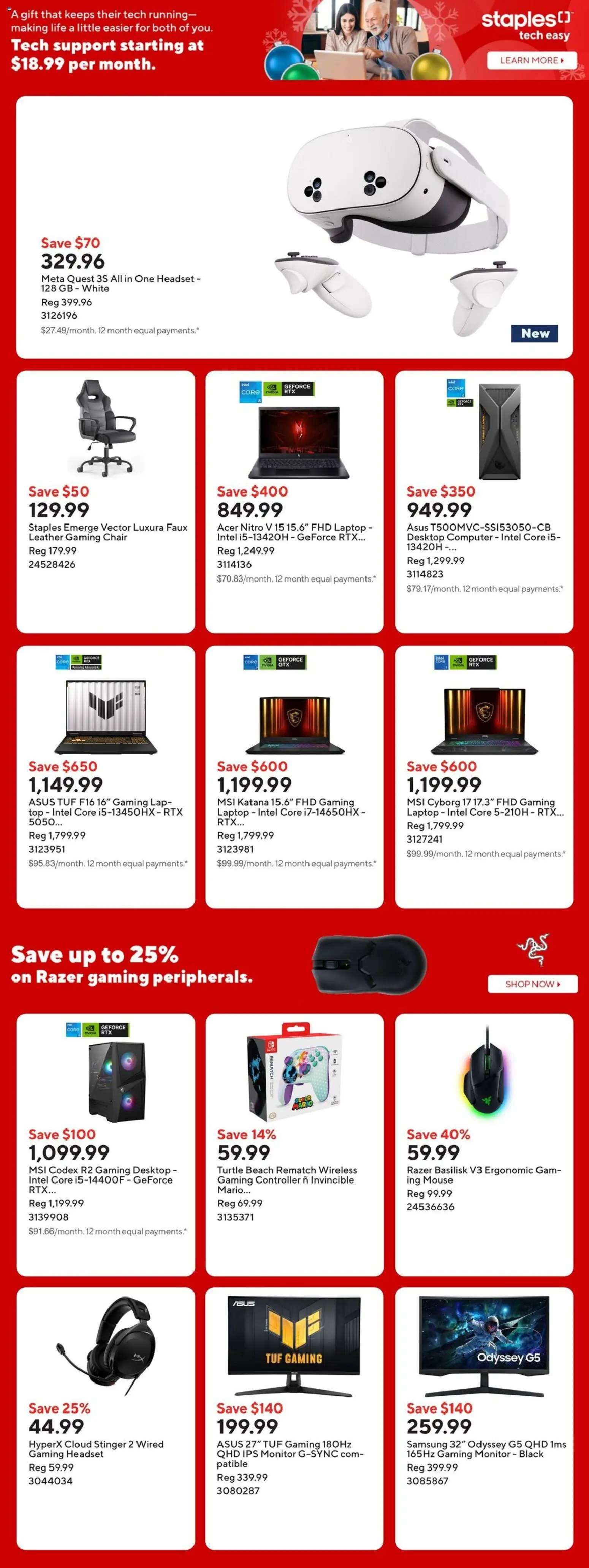 Staples flyer valid from 19.12.2025 | Page: 5