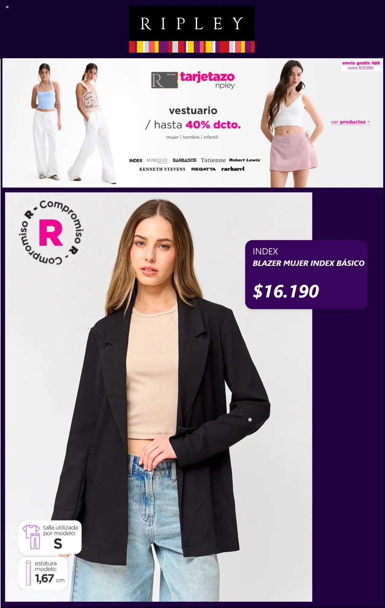 Ripley ofertas  │ válido desde el 09.10.2025 | Página: 9 | Productos: Blazer, Sobre